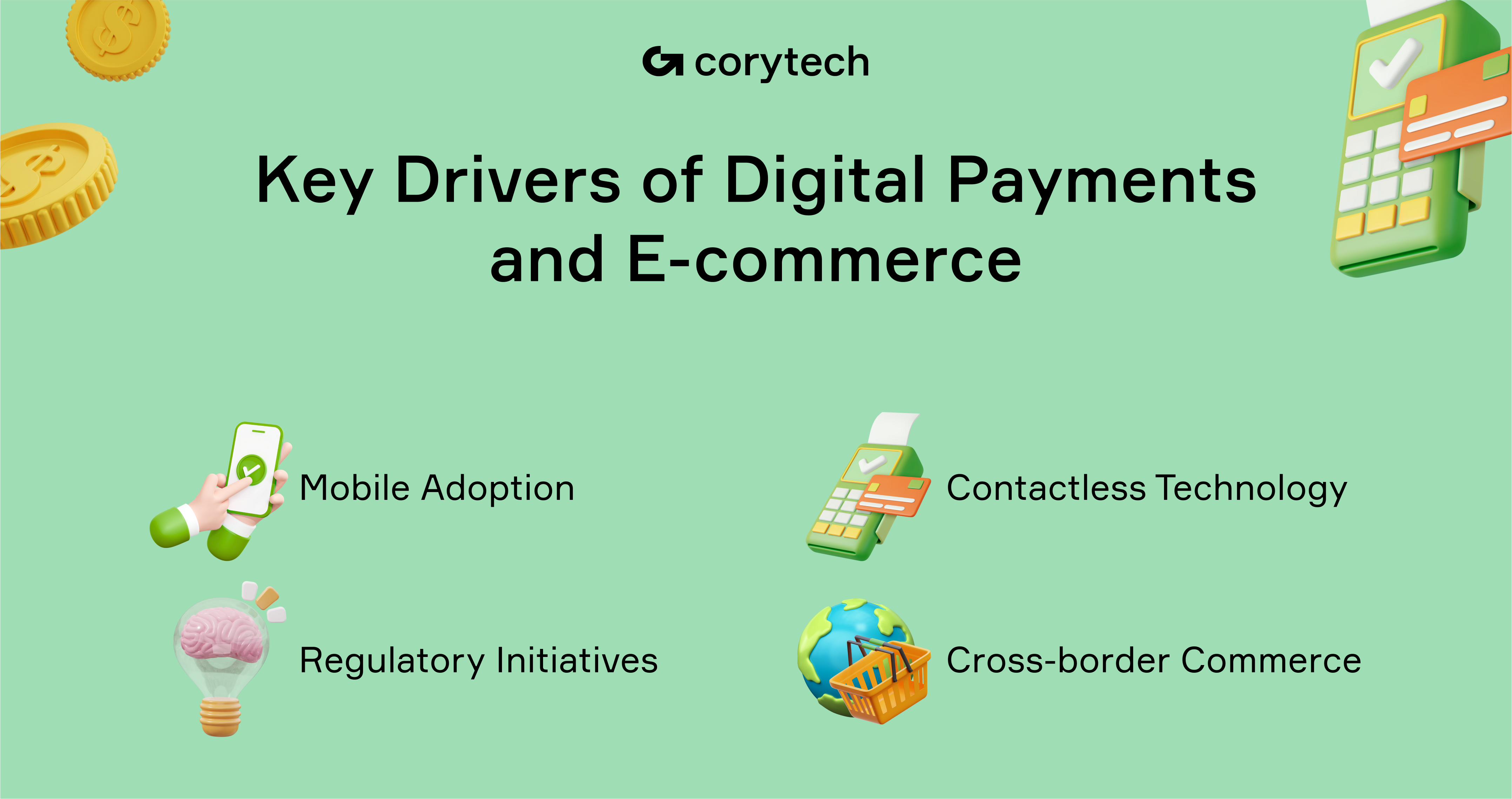 Key drivers in digital payments